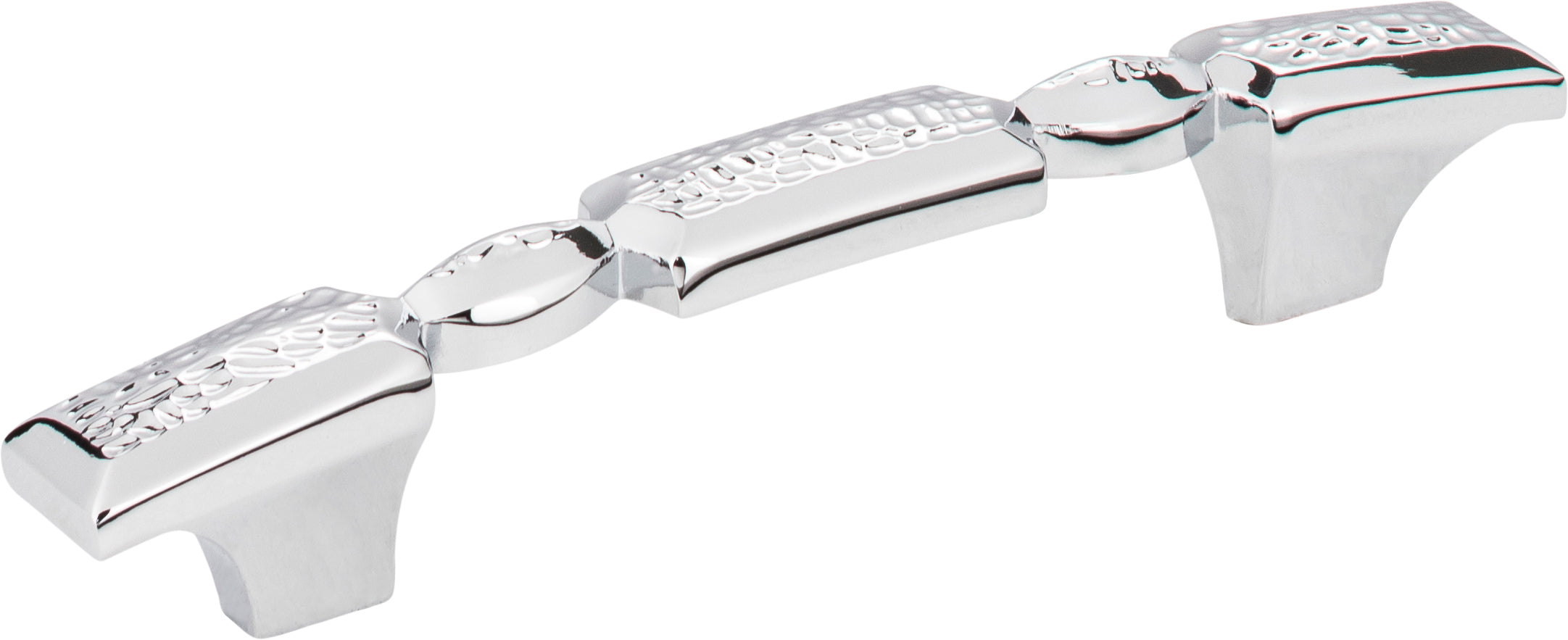 96 mm Center-to-Center  Hammered Texture Solana Cabinet Pull