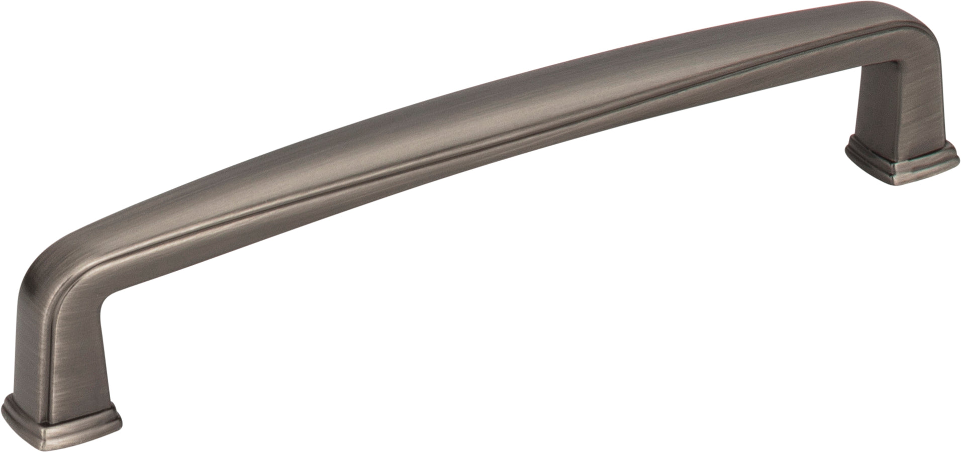 128 mm Center-to-Center Lightly  Square Milan 1 Cabinet Pull