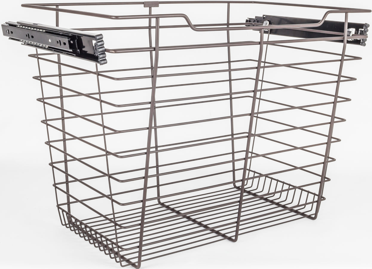 Closet Pullout Basket with Slides 16