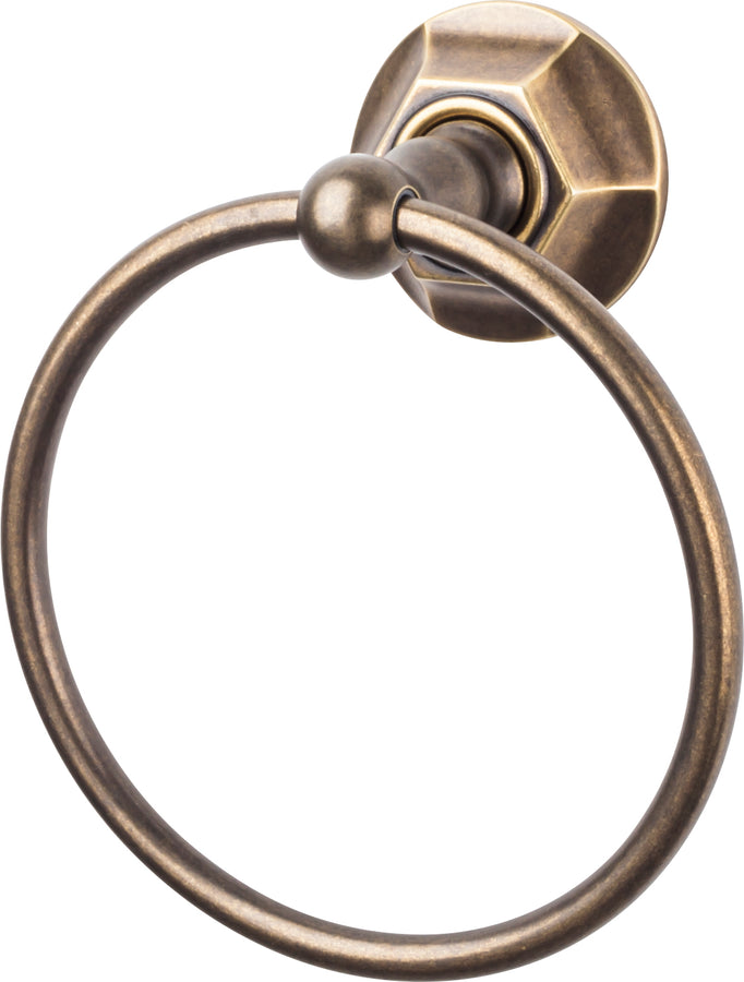 Edwardian Bath Ring Hex Backplate