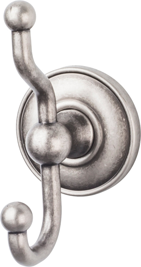 Edwardian Bath Double Hook Plain Backplate