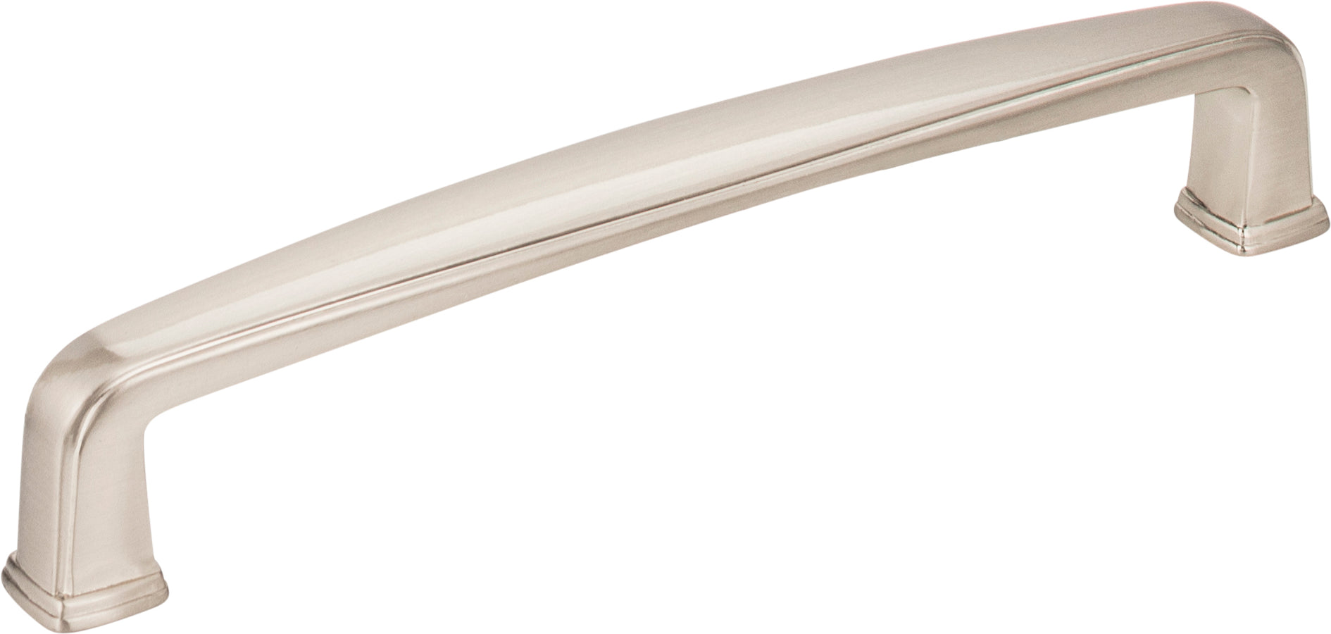 128 mm Center-to-Center Lightly  Square Milan 1 Cabinet Pull