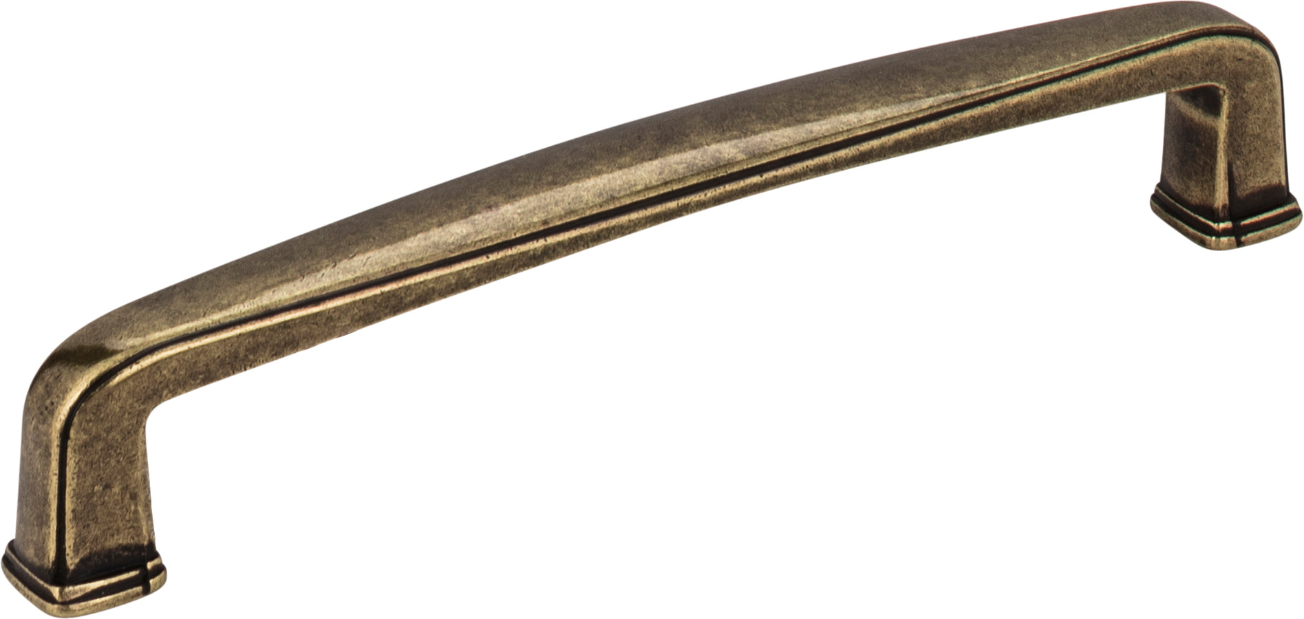 128 mm Center-to-Center Lightly  Square Milan 1 Cabinet Pull