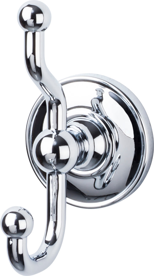 Edwardian Bath Double Hook Plain Backplate