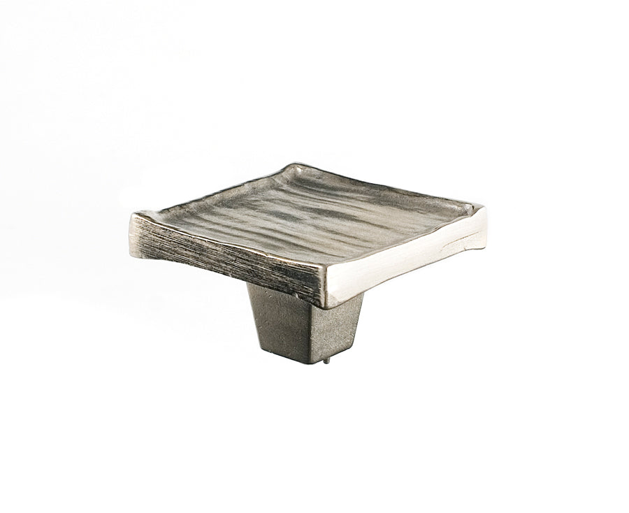 Forged 3 Square Knob 2 Inch
