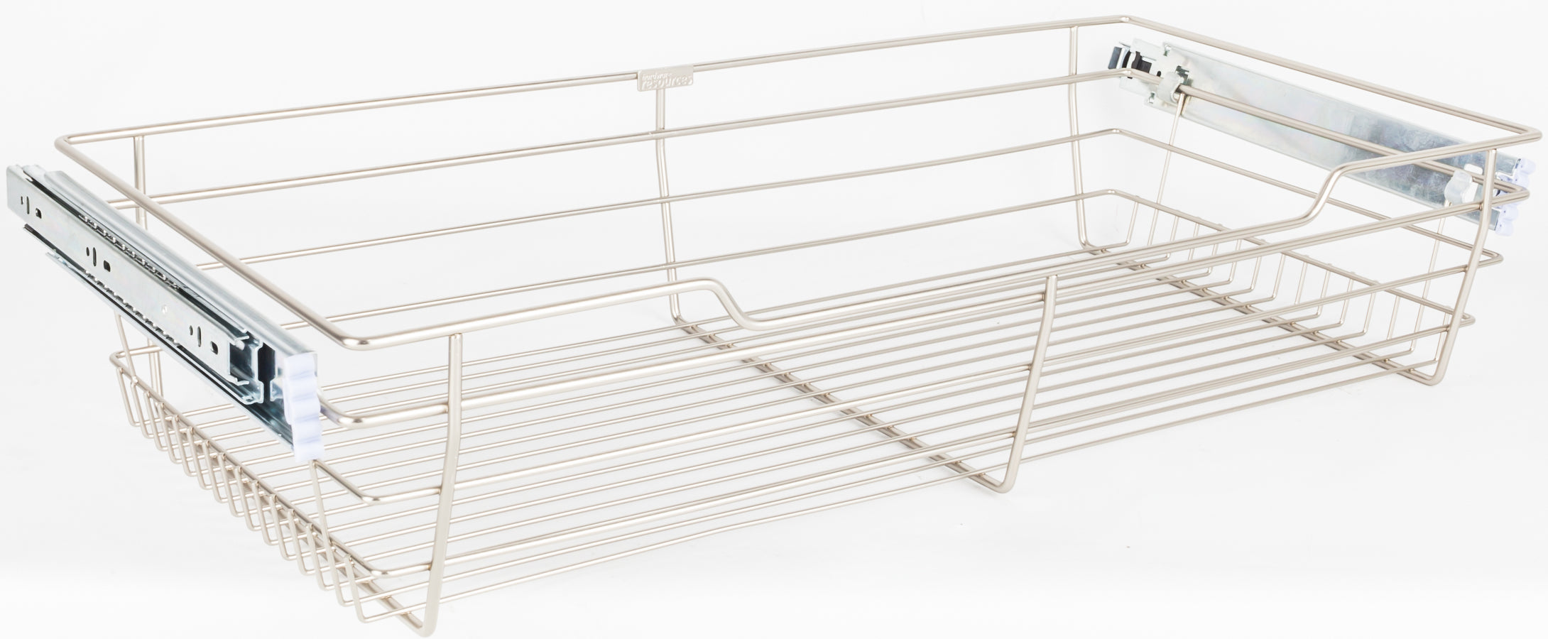 Chrome Closet Pullout Basket with Slides 14