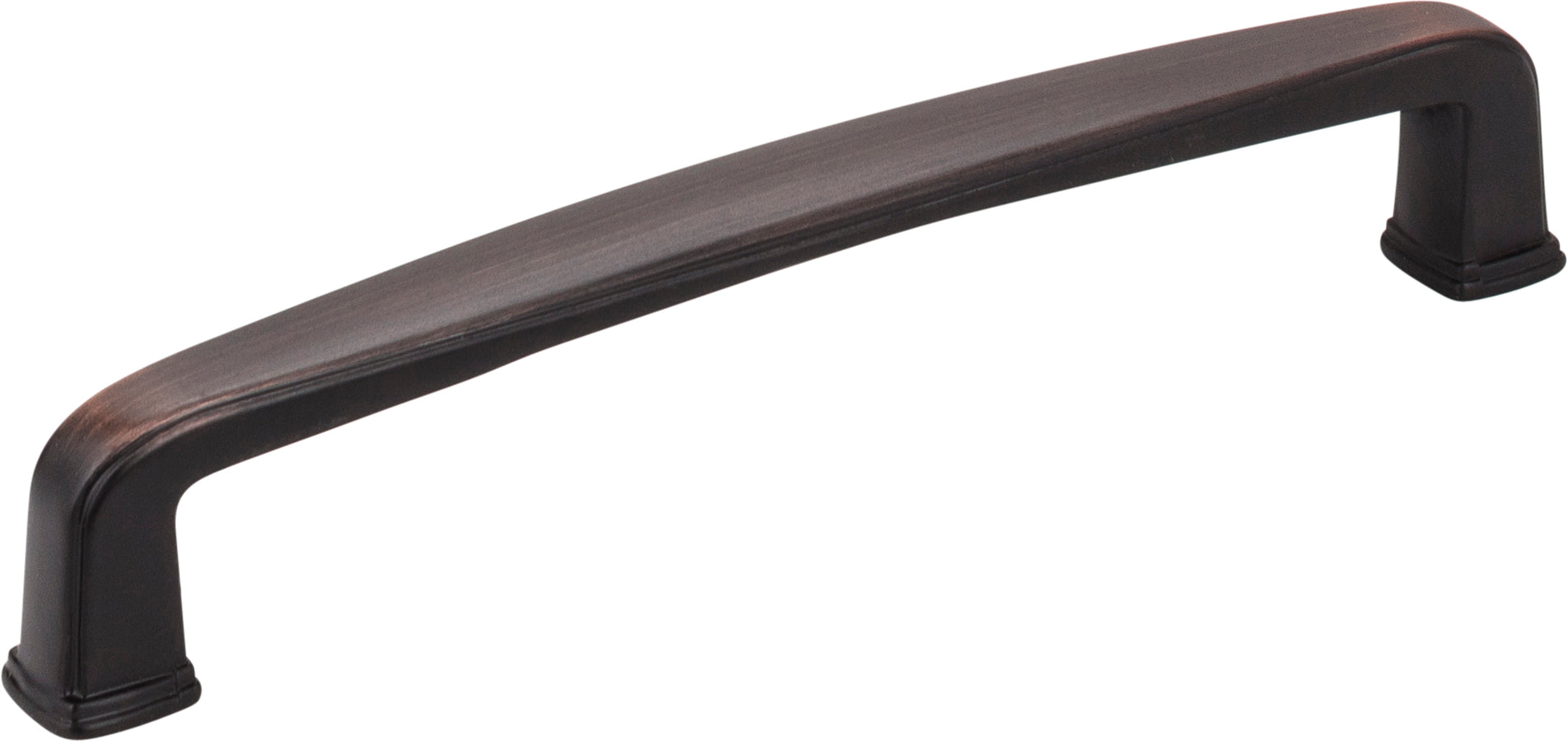 128 mm Center-to-Center Lightly  Square Milan 1 Cabinet Pull