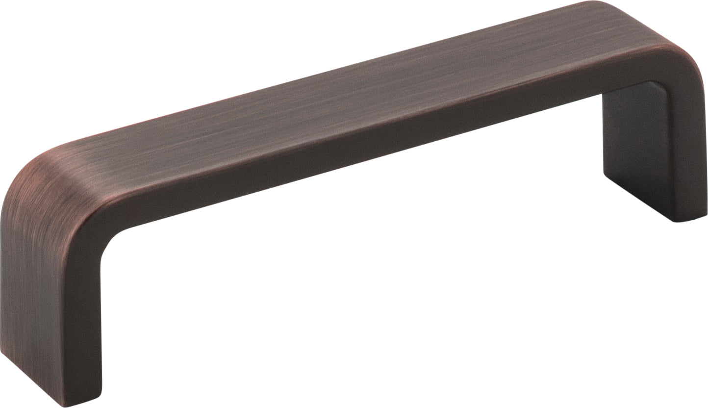 96 mm Center-to-Center  Square Asher Cabinet Pull