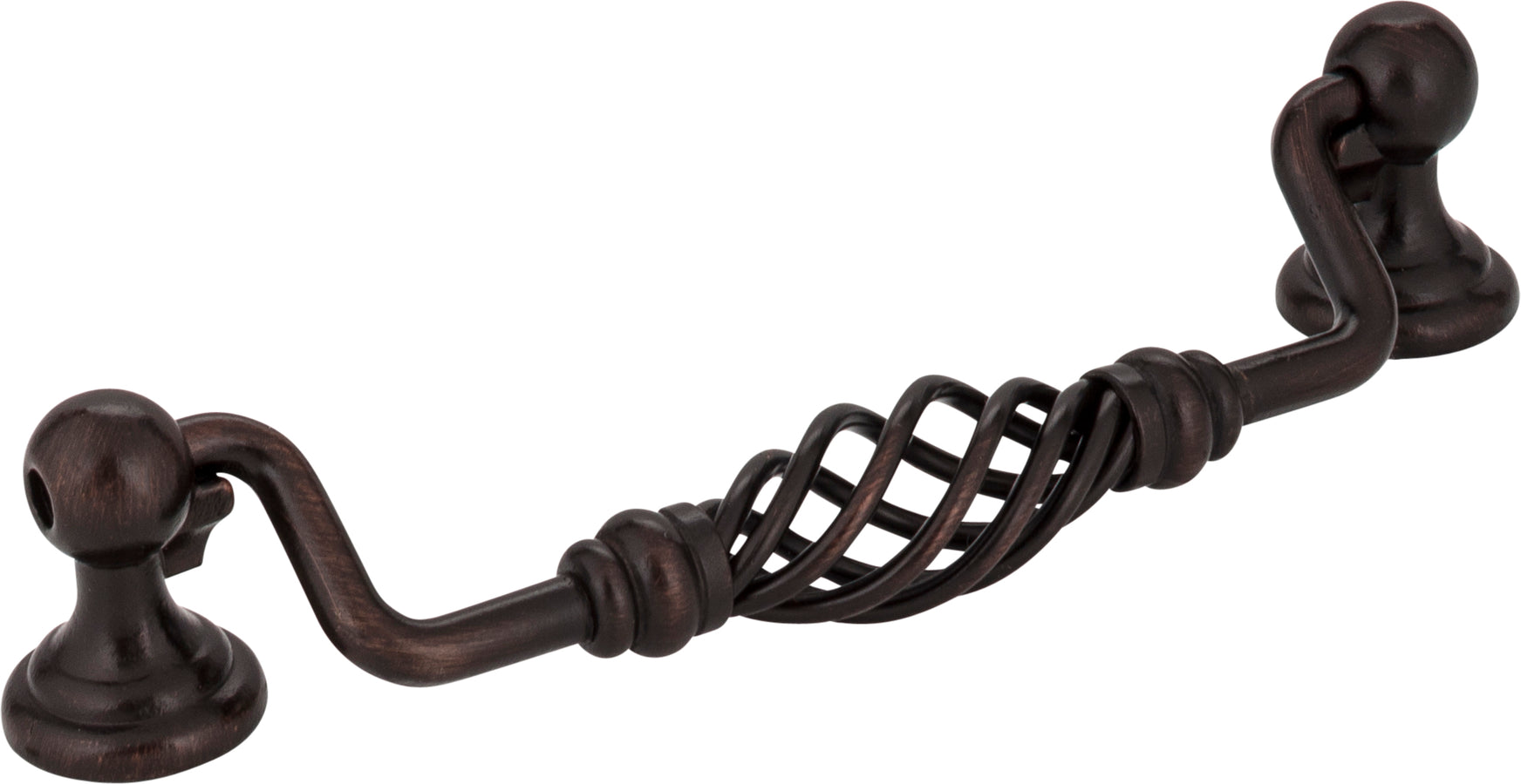 128 mm Center-to-Center  Twisted Zurich Drop & Ring Pull