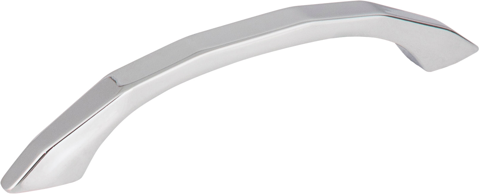 96 mm Center-to-Center  Arched Geometric Drake Cabinet Pull