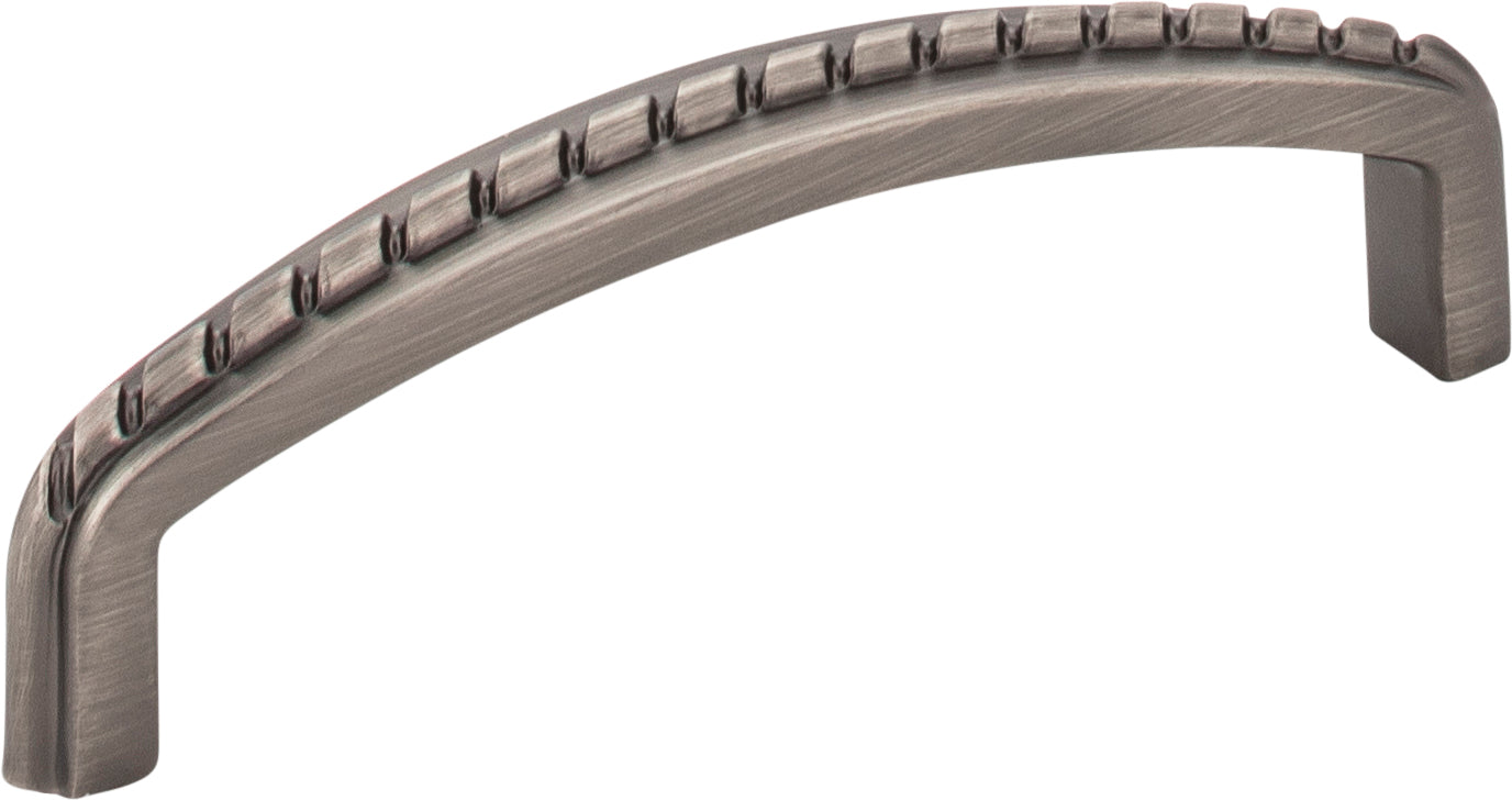 96 mm Center-to-Center  Rope Detailed Cypress Cabinet Pull