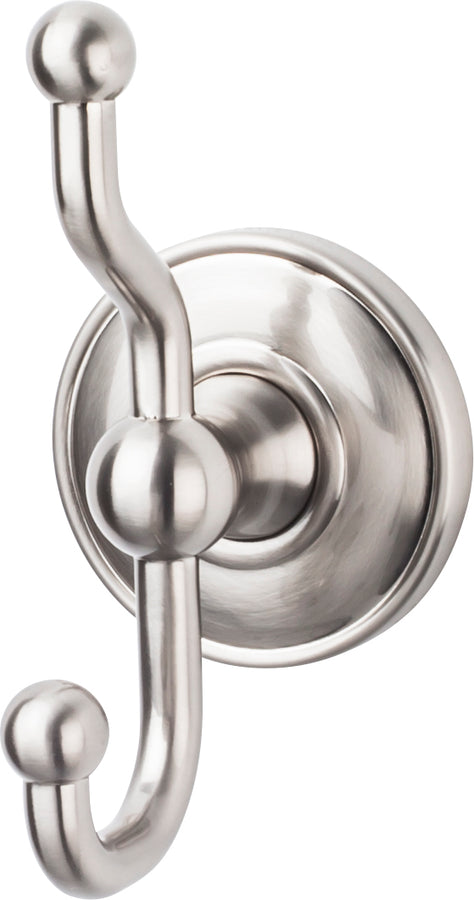 Edwardian Bath Double Hook Plain Backplate