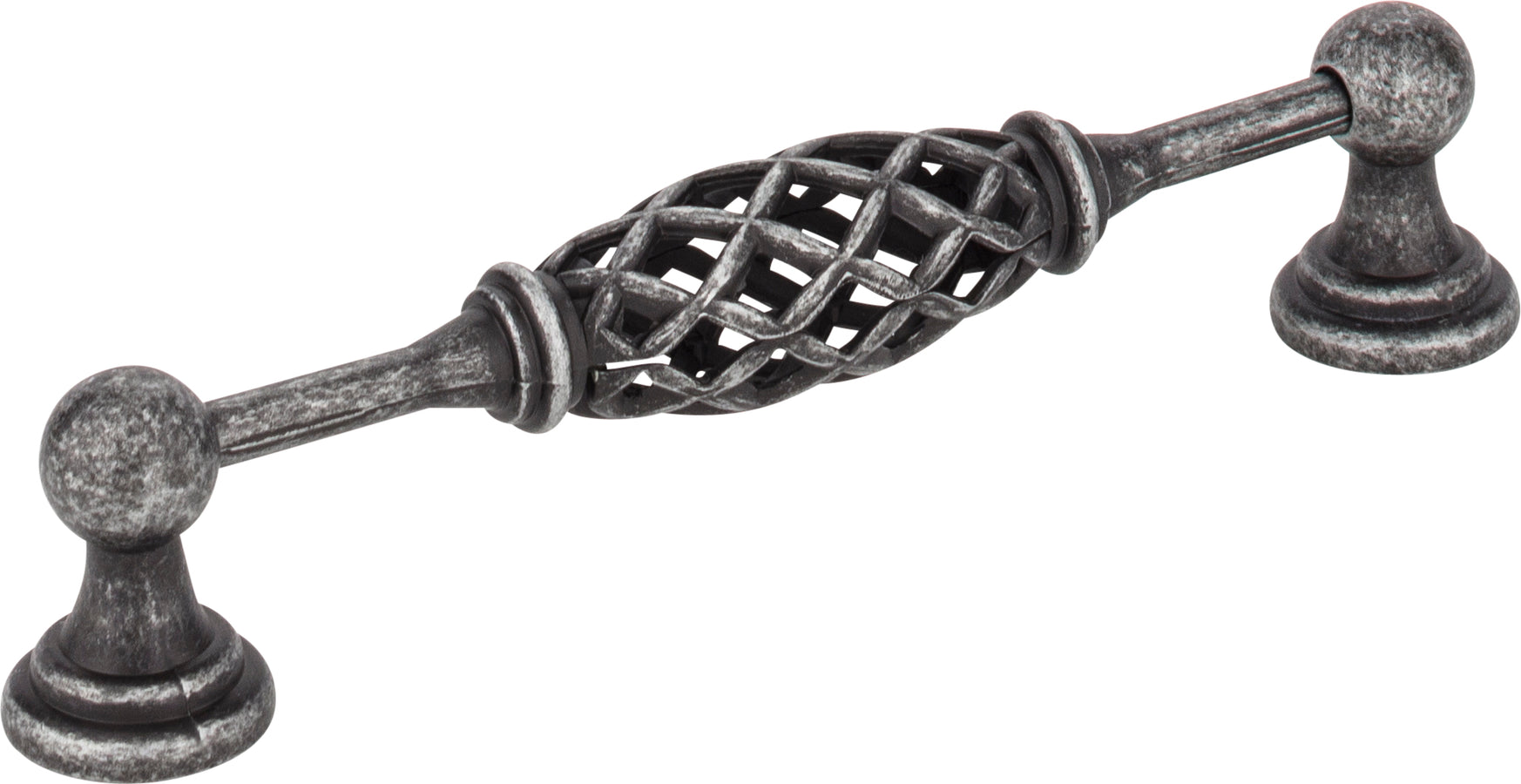 128 mm Center-to-Center  Birdcage Tuscany Cabinet Pull