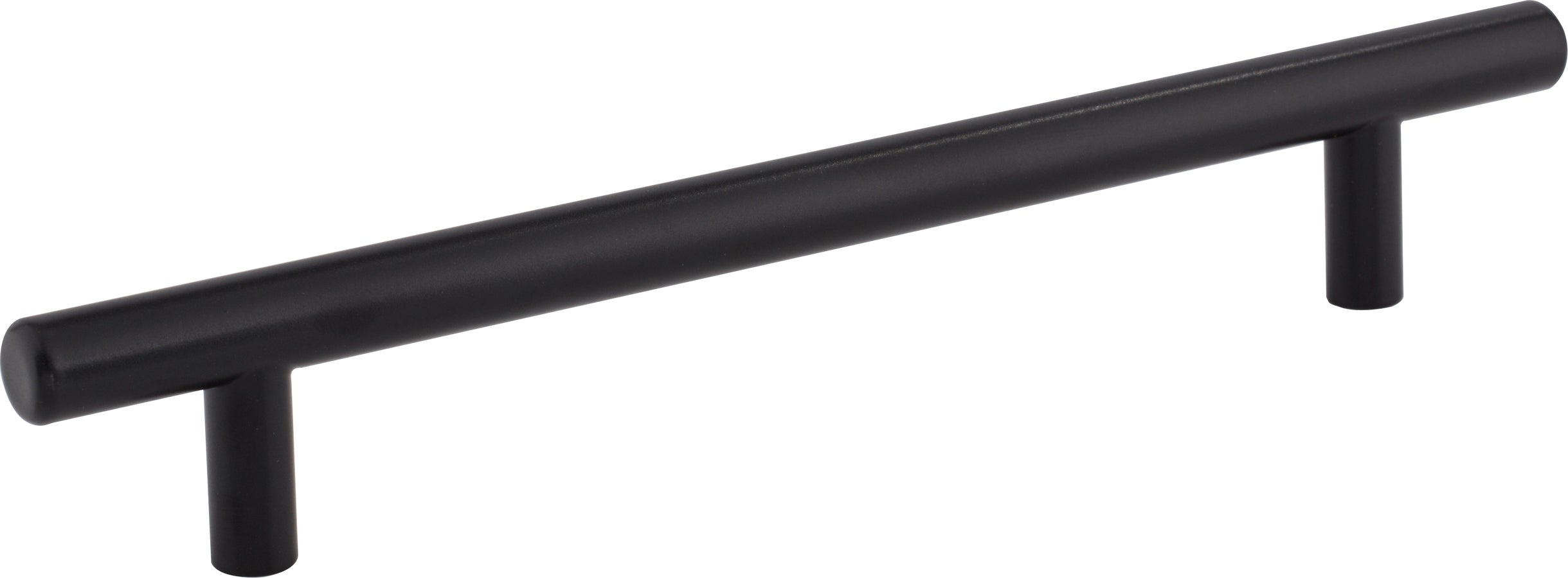 160 mm Center-to-Center Hollow Matte Black  Naples Cabinet Bar Pull