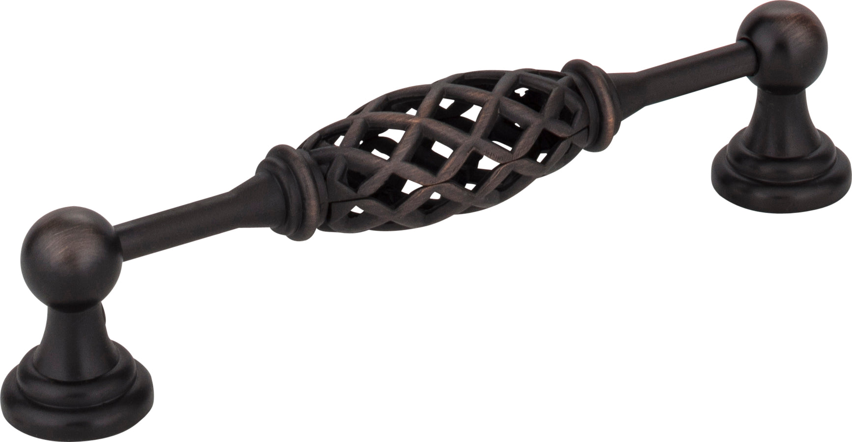 128 mm Center-to-Center  Birdcage Tuscany Cabinet Pull