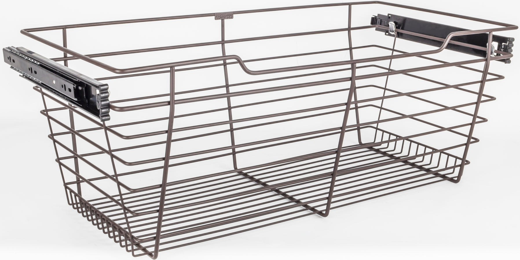 Chrome Closet Pullout Basket with Slides 16
