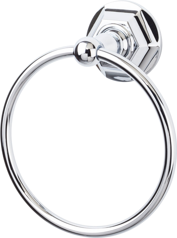 Edwardian Bath Ring Hex Backplate