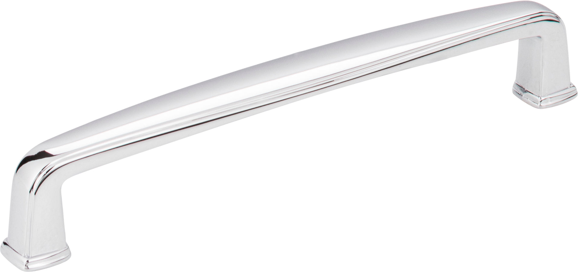 128 mm Center-to-Center Lightly  Square Milan 1 Cabinet Pull